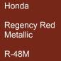 Preview: Honda, Regency Red Metallic, R-48M.